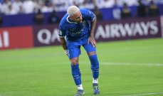 الهلال السعودي يعلن مدة غياب نيمار عن الملاعب