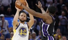 NBA: غولدن ستايت يسجل فوزه الثاني من سكرامنتو