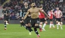 محمد صلاح يحقق رقما سلبيا "غريبا" بسبب خلع قميصه