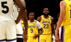 NBA: بمشاركة ليبرون وبروني الليكرز يسجل فوزه الاول في الموسم