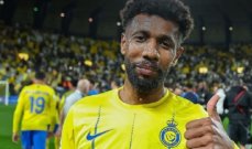 اصابة لاعب النصر سامي النجعي بالرباط الصليبي