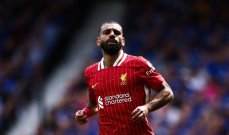 محمد صلاح يستلم جائزة الافضل في ليفربول عن شهر آب