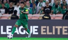 رقم سلبي لسالم الدوسري مع المنتخب السعودي