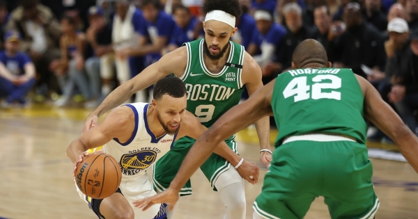 Details of the first confrontation between the Celtics and the Warriors in the final series