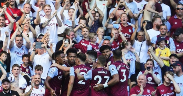 Aston Villa Gerrard beat Everton Lampard