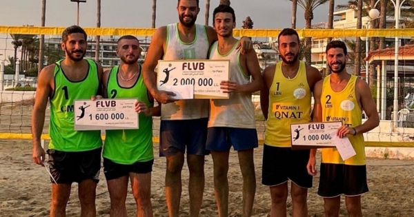 The Lebanese Beach Volleyball Championship has started.