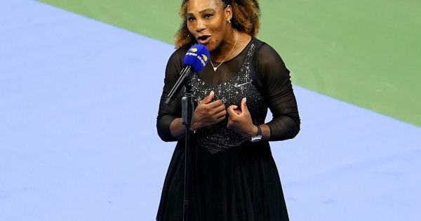 Serena Williams with coach Patrick Muratoglu