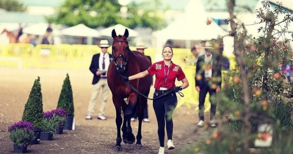 Achievement of Palestinian jockey Diana Al-Shaer at the World Equestrian Championships