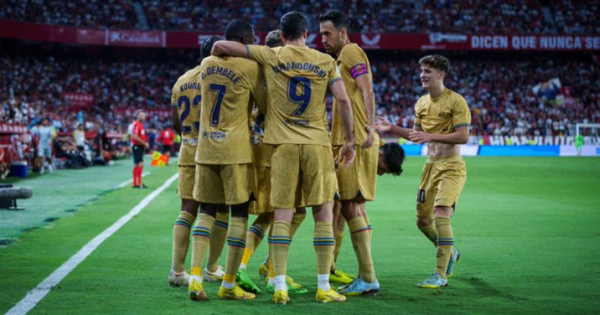 La Liga: Barcelona continue to chase Real Madrid by beating Sevilla with three