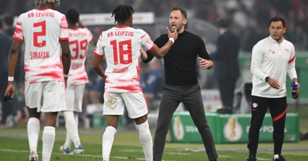 Leipzig won the German Cup by beating Freiburg on penalties.