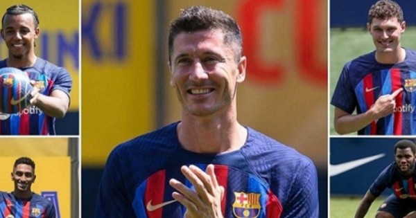 Barcelona scores 4 out of 5 players ahead of league start