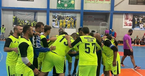 Haret Saida beat the firefighters before the incendiary handball stage