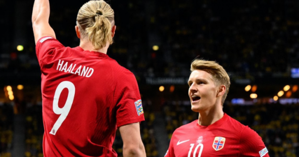 UEFA Nations League: North Macedonia quartet and Halland lead Norway ahead of Sweden