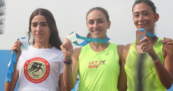 The Let’s Run club organized the men’s 10K race for the title of Zed El Sayed and the women’s race for Joan McCarey.