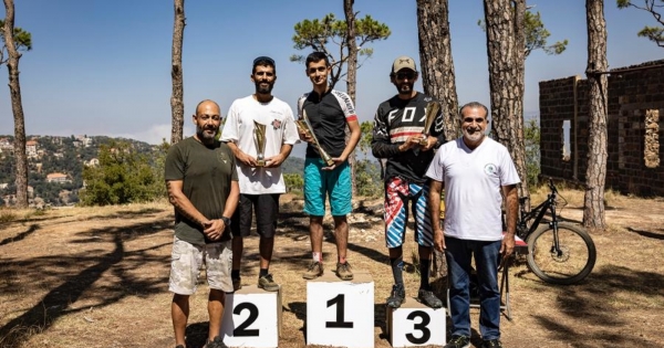 Elia Rahbani, Lebanese mountain bike champion (Down Hill)