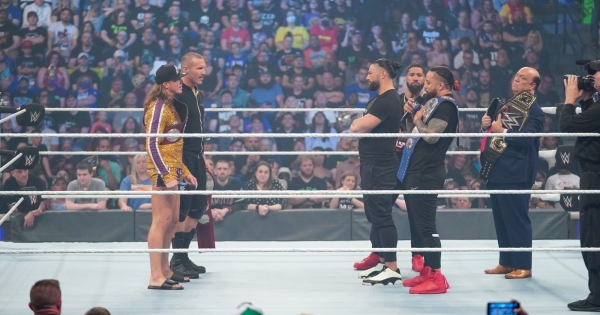 Fierce competition heats up the WWE atmosphere in preparation for matches for the Raw and SmackDown titles.