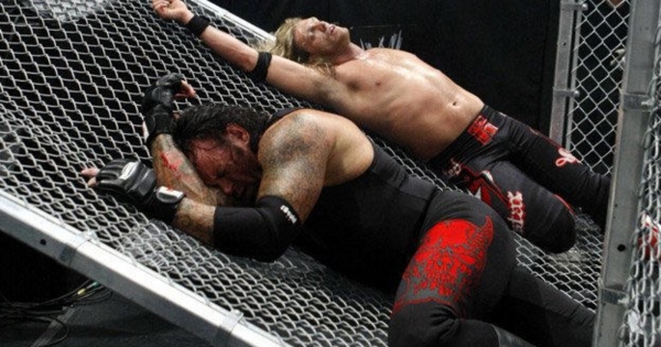 Memorable matches: Undertaker and Edge in a historic match at SummerSlam 2008.