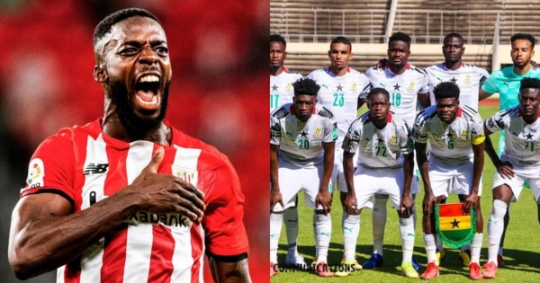 Bilbao striker Inaki Williams has chosen to defend the colors of the Ghana national team.