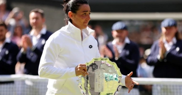 Despite her Wimbledon brilliance, Anas Jaber slipped to fifth place.