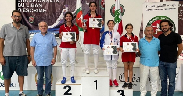 Results of the first stage of the Lebanese fencing championship