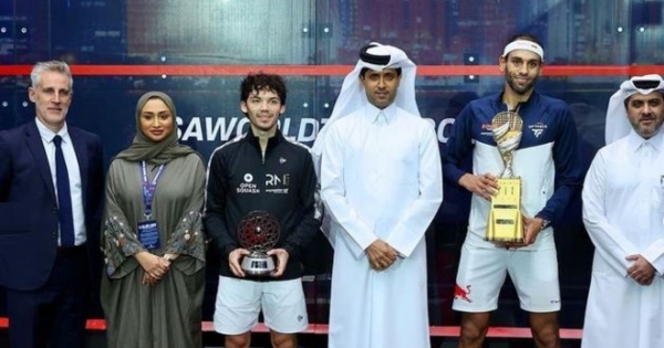 Al-Shorbagi: Delighted to win Qatar squash title again