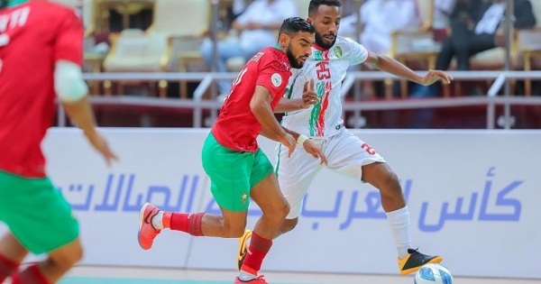 Completion of the qualification contract for the quarter-finals of the Arab Futsal Cup