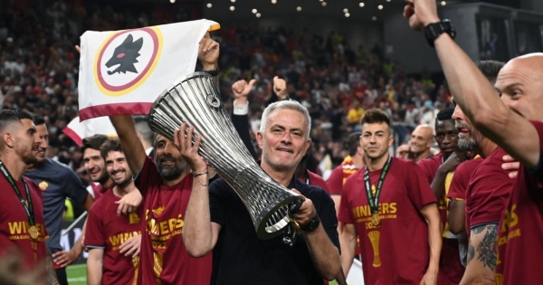 Mourinho’s shrewdness and Feyenoord’s lack of goals win Roma the European title