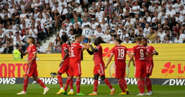 Bayern Munich cautions all opponents with six against Frankfurt in the opening of the Bundesliga