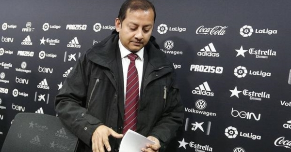 Valencia president fired over leaked records