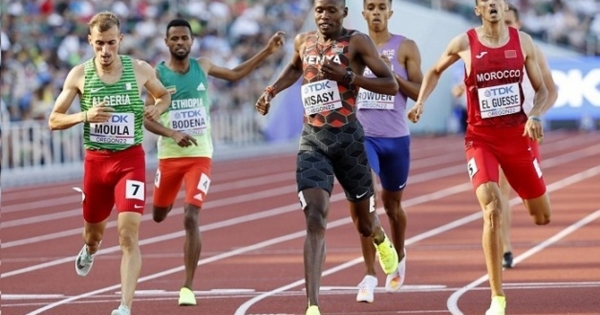 6 Arab runners reached the semi-finals of the 800m race at the World Cup in Eugene.