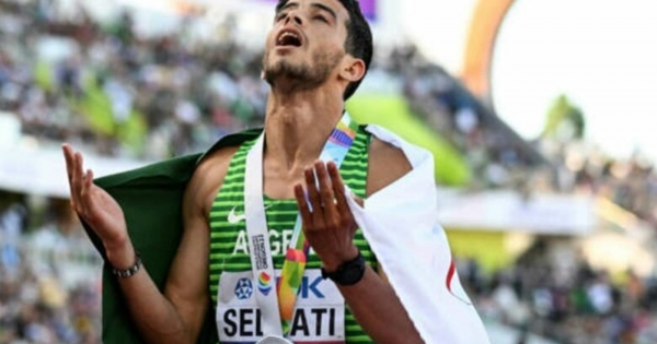 Algerian Sajati silver in the 800m at the World Championships in Athletics