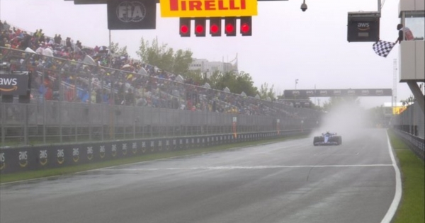 Rainy weather.  Alonso decided to hold a third free practice in Canada