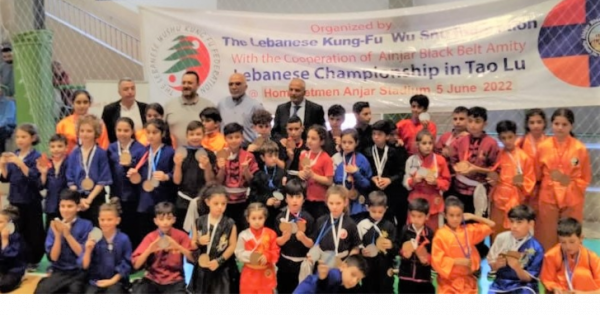 Anjar Friendship Club Wins First Place in Lebanese Taolu Kung Fu Championship