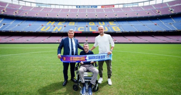 Enzoy thanks Barcelona and Manchester City officials