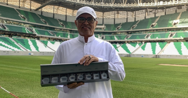 World Cup 2022: Al Akhdar Fans Live Rehearsal ‘Play with Saudi Art’!