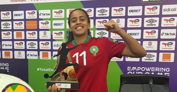 Fatma Technout is Man of the Match Morocco-Senegal