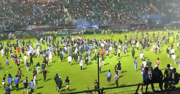 In Indonesia… football match turns into a disaster