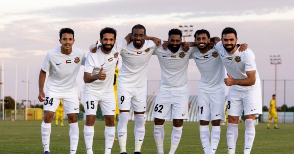 Khribin scores his first goal for Shabab Al Ahli