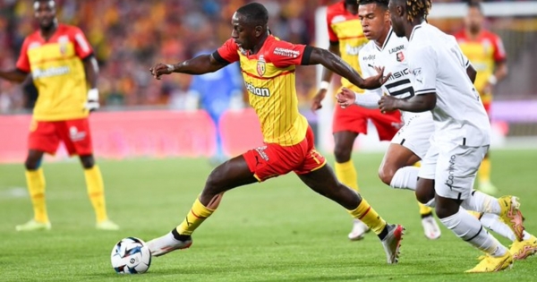 Ligue 1: Lens temporarily leads after Rennes double