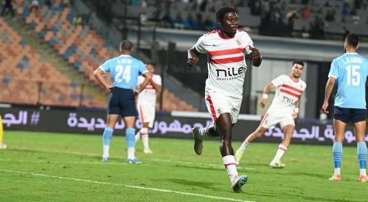 الزمالك يفسخ عقد لاعبه سامسون أكينيولا بالتراضي