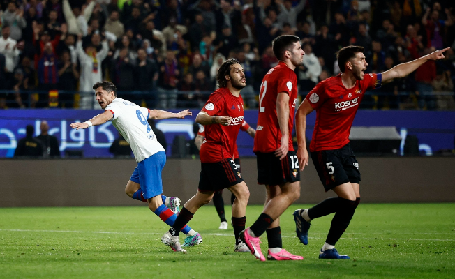 كاس السوبر الاسباني: برشلونة يضرب موعدا مع ريال مدريد في النهائي