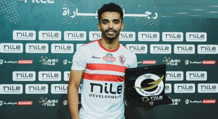 اوباما رجل مباراة الزمالك والداخلية