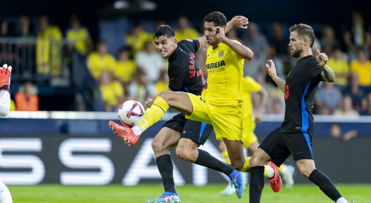 الدوري الاسباني: برشلونة يدك شباك فياريال بخماسية ويحلق في الصدارة