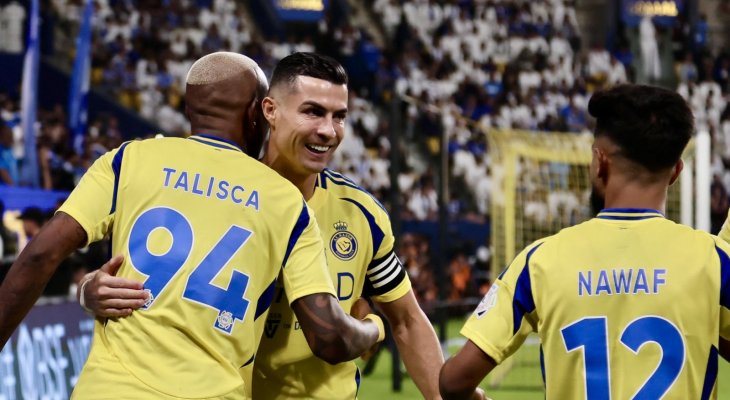 رونالدو يعلق على التعادل بين النصر والهلال