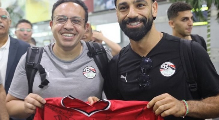 منتخب مصر يحتفل بمئوية طبيب "الفراعنة"