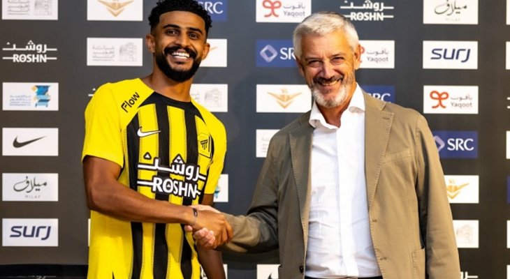 الاتحاد يستعير مدافع النصرعبد الاله العمري