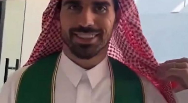 نيفيز يحتفل بزواجه على الطريقة السعوديّة