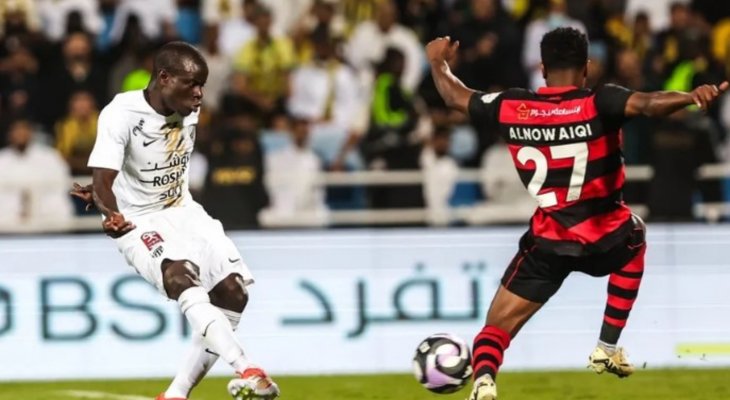 ملخص مباراة الاتحاد والرياض