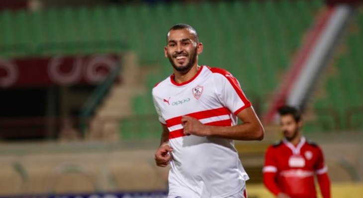 الزمالك يعلن انهاء أزمة مستحقات خالد بوطيب