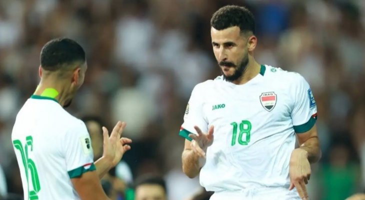 الاتحاد العراقي يكشف تطورات اصابة نجم المنتخب ايمن حسين